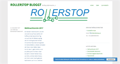 Desktop Screenshot of blog.rollerstop.at